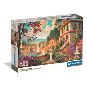 Puzzle Clementoni "Promenada victoriană ", 500 piese