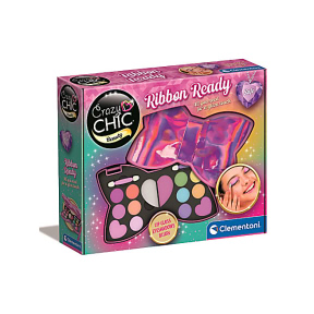 Set Clementoni Crazy Chic Ribbon Ready  pentru machiaj