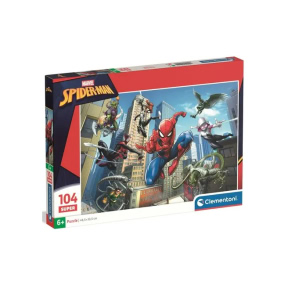 Puzzle Clementoni Spider-Man 104 piese, seria „SUPER”