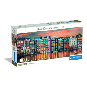 Puzzle Clementoni "Amsterdamul stralucitor", 1000 piese