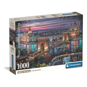 Puzzle Clementoni " Luminile Dunarii", 1000 piese