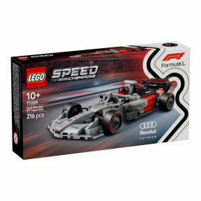 Constructor LEGO Speed Champions Mașină de curse Audi Revolut F1 Team R26