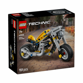 Constructor LEGO Technic Motocicletă galbenă