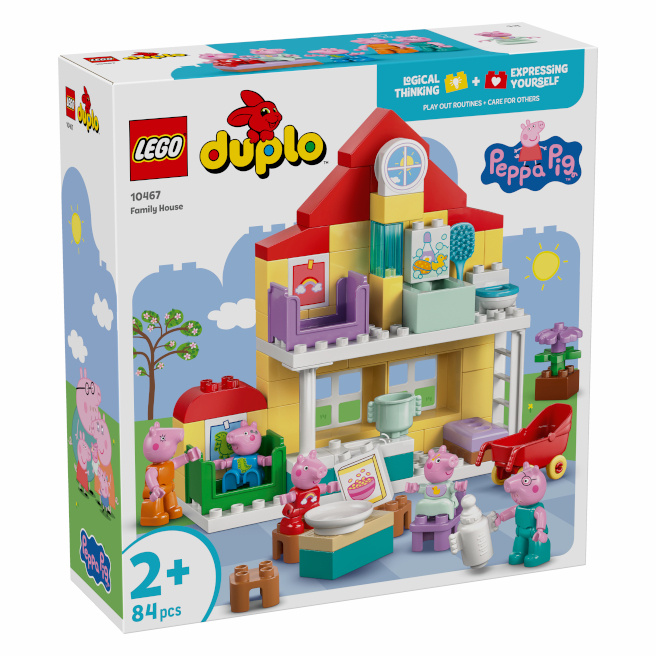 Constructor LEGO DUPLO Casa familiei Peppei - jucarenia.md