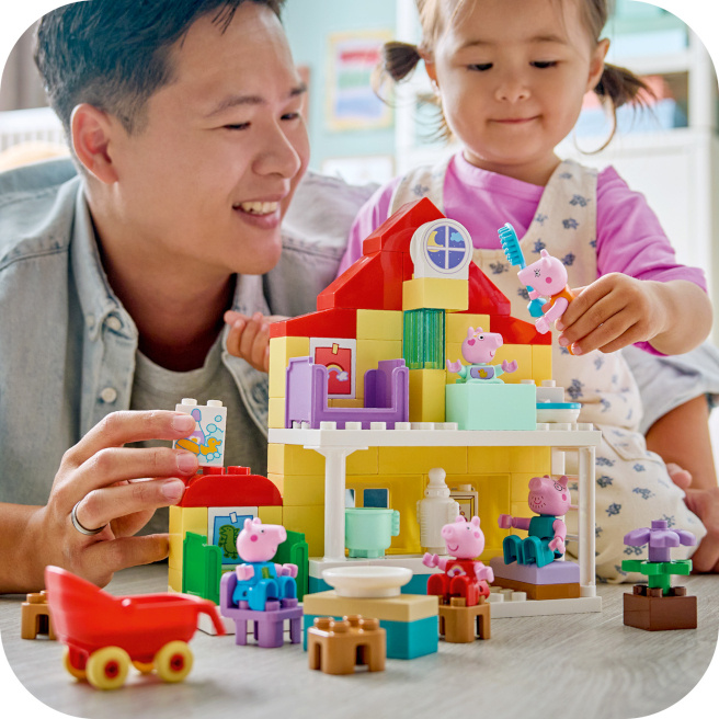 Constructor LEGO DUPLO Casa familiei Peppei - jucarenia.md