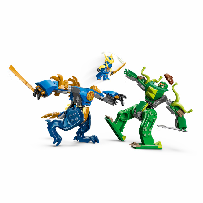 Constructor LEGO Ninjago Lupta robotului-dragon a lui Jay
