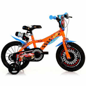 Bicicleta Dino Bikes Hot Wheels 4 roti 14 inch