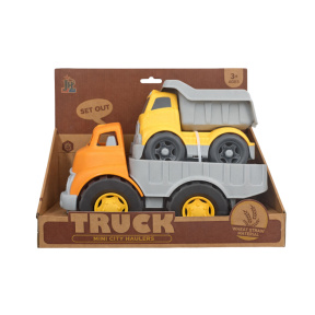 Camion cu remorcă și camion Mini City Haulers