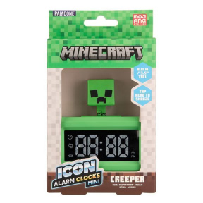PALADONE Ceas desteptator PALADONE, mini Minecraft Creeper 8 cm