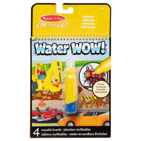 Water Wow! Spin Master, Plansa de colorat cu apa - Masini