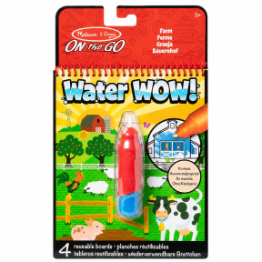 Water Wow! Spin Master, Plansa de colorat cu apa - Ferma