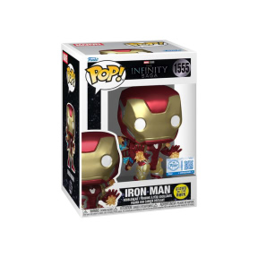 Figurina FUNKO POP! Marvel - Iron Man (Glow)