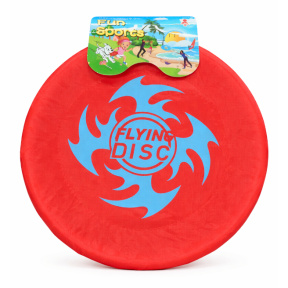 Frisbee textil 30,5 cm, roșu
