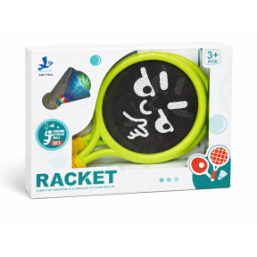 Set de joacă pentru badminton și tenis de masă, verde