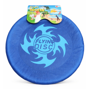 Frisbee textil 30,5 cm, albastru