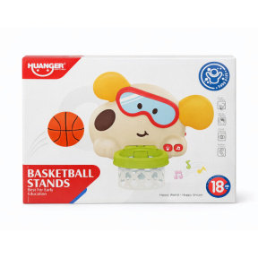 Coș de baschet „Cățeluș” cu lumină și sunet