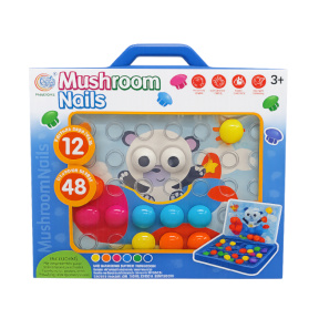 Игровой набор для обучения цветам "Грибочки"