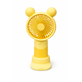 Ventilator portabil cu suport, galben