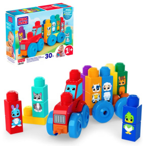 Конструктор Mega Bloks Трактор с животными