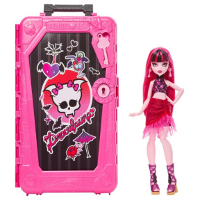 Păpușă Monster High Draculaura Valiza cu secrete