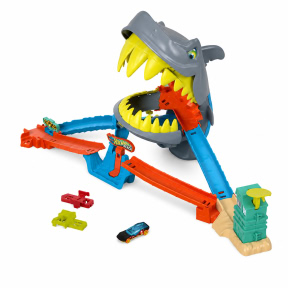Игровой набор Hot Wheels City Shark Chomp Beach