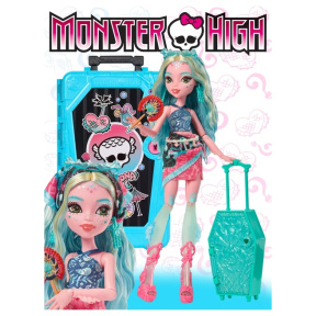Păpușă Monster High Lagoona Valiza cu secrete