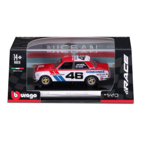 Mașină Bburago 1:43 Race Datsun 510