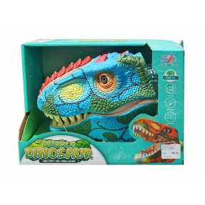 Baloane de săpun tip mănușă „Dinozaur”, albastru