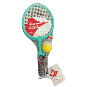 Set de joacă pentru badminton și tenis, turcoaz