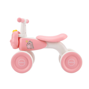 Детский беговел 4-хколесный, "Динозавр" розовый