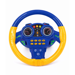 Volan multifuncțional (lumină, sunet), albastru