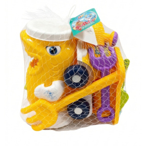 Set pentru nisip „Rechin” cu camion, galben