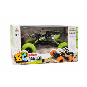 Mașină Rock Crawler 1:12 cu telecomanda, metal, verde