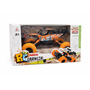 Mașină Rock Crawler 1:12 cu telecomanda, metal, portocalie