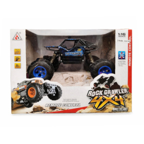Mașină Rock Crawler 4x4 1:16, albastră