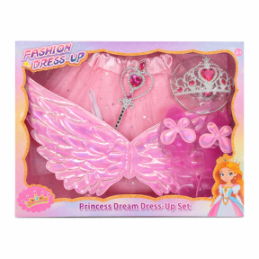 Set de joacă "Prințesă" cu aripi, accesorii, pantofi
