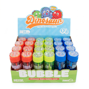 Baloane de săpun cu labirint "Dinozaur", asortate