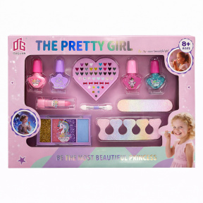 Детский набор для маникюра с украшениями