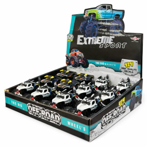 Masinuta 1:64 OFF ROAD inertia, asortate