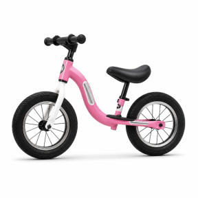 Bicicletă pentru copii fără pedale cu 2 roți, roz