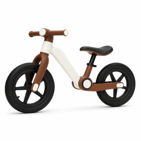 Bicicletă pentru copii fără pedale cu 2 roți, 14 inch, bej