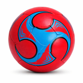 Minge de fotbal 9", roșie