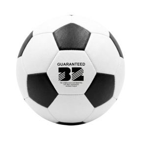 Minge de fotbal 9", alb-negru