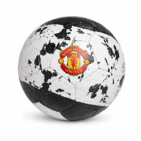 Minge de fotbal 9", albă