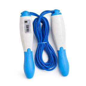 Coarda de sarit cu contor, albastru