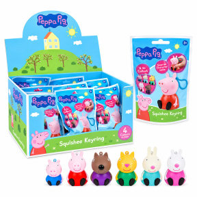 Figurina-breloc RMS, PEPPA PIG, in asortiment