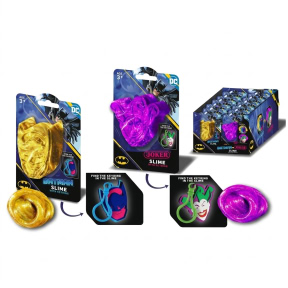 Mini-slime RMS, BATMAN, cu breloc in asortiment