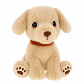 Jucarie moale KeelToys, Labrador, 23 cm