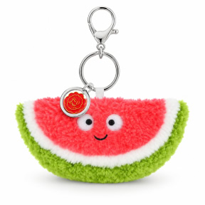 Мягкая игрушка-брелок KeelToys, Снэки, Арбуз