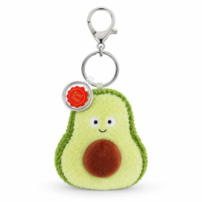 Мягкая игрушка-брелок KeelToys, Снэки, Авокадо
